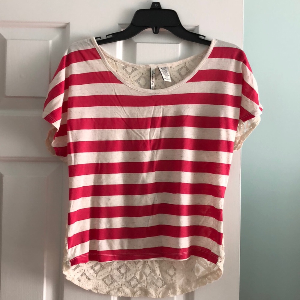 Laced back shirt